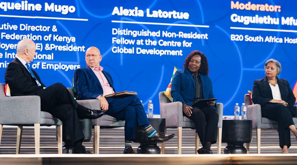 during the B20 Summit